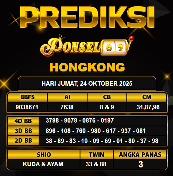 PREDIKSI TOGEL PONSEL69