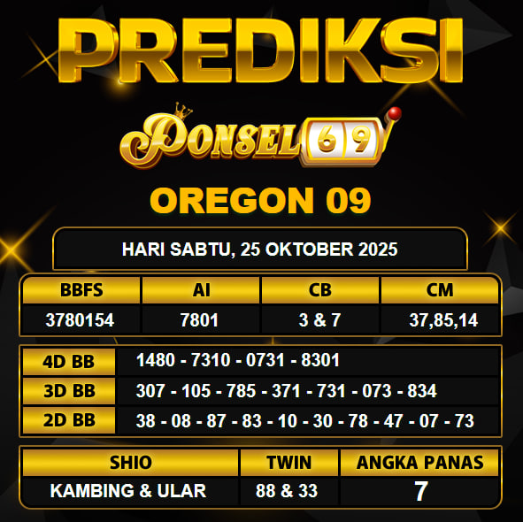 PREDIKSI TOGEL PONSEL69