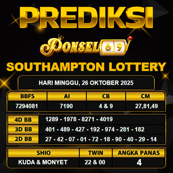 PREDIKSI TOGEL PONSEL69