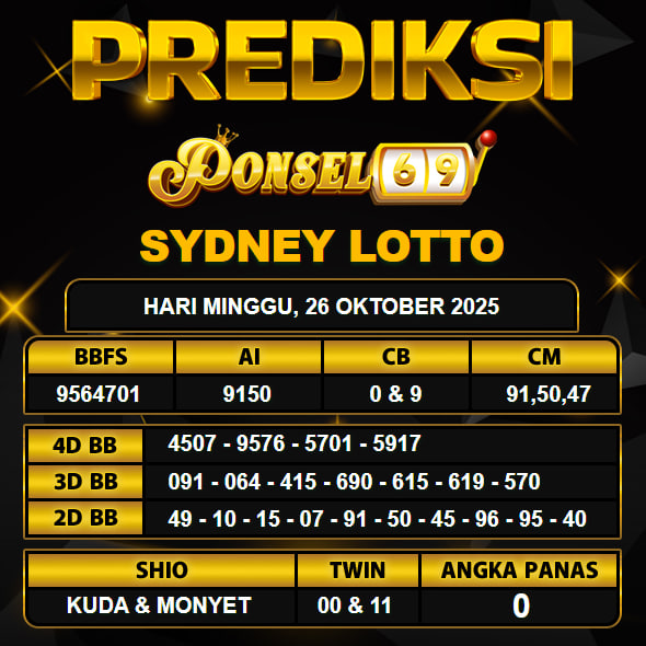 PREDIKSI TOGEL PONSEL69