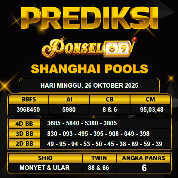 PREDIKSI TOGEL PONSEL69