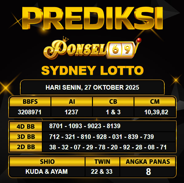 PREDIKSI TOGEL PONSEL69