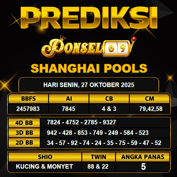 PREDIKSI TOGEL PONSEL69