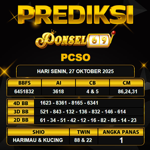 PREDIKSI TOGEL PONSEL69