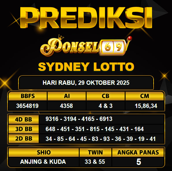 PREDIKSI TOGEL PONSEL69