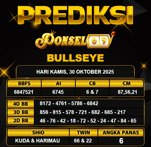 PREDIKSI TOGEL PONSEL69