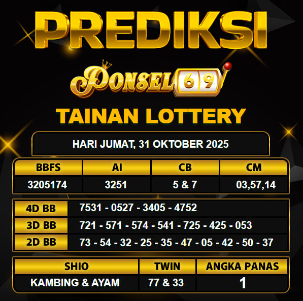 PREDIKSI TOGEL PONSEL69