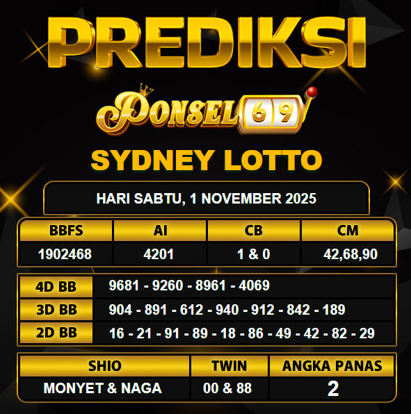 PREDIKSI TOGEL PONSEL69