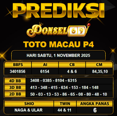 PREDIKSI TOGEL PONSEL69