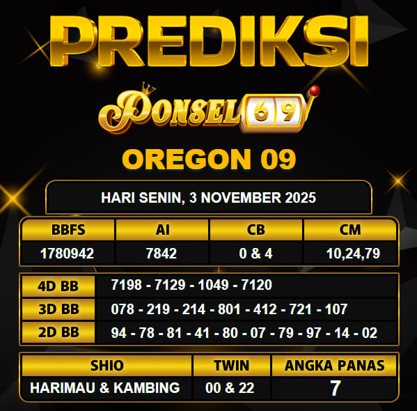 PREDIKSI TOGEL PONSEL69