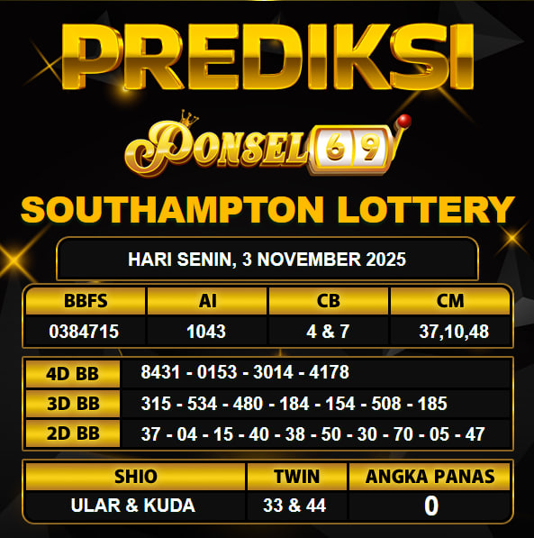 PREDIKSI TOGEL PONSEL69