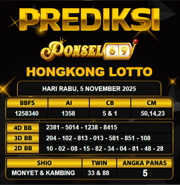 PREDIKSI TOGEL PONSEL69
