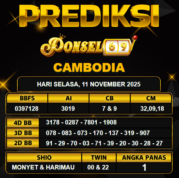 PREDIKSI TOGEL PONSEL69