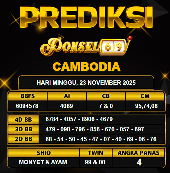 PREDIKSI TOGEL PONSEL69