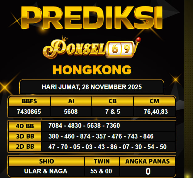 PREDIKSI TOGEL PONSEL69