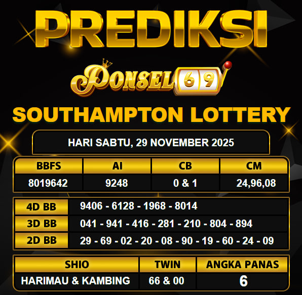 PREDIKSI TOGEL PONSEL69