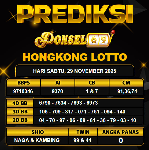 PREDIKSI TOGEL PONSEL69