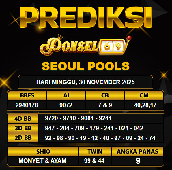 PREDIKSI TOGEL PONSEL69