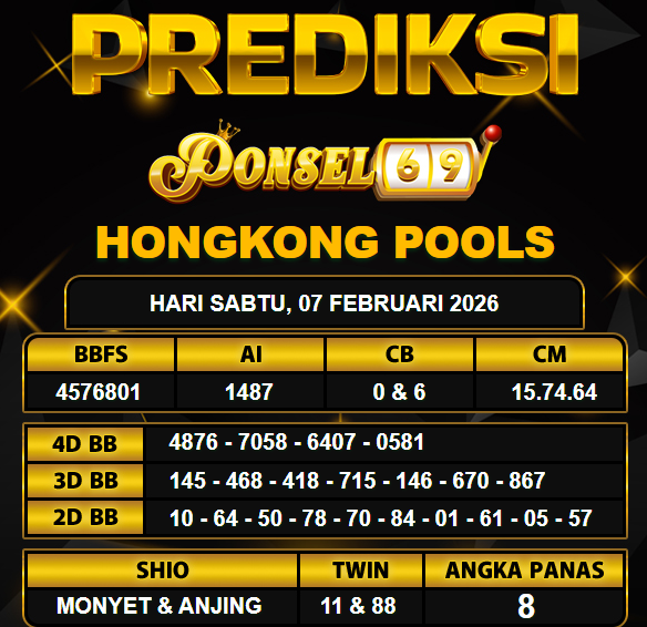 PREDIKSI TOGEL PONSEL69
