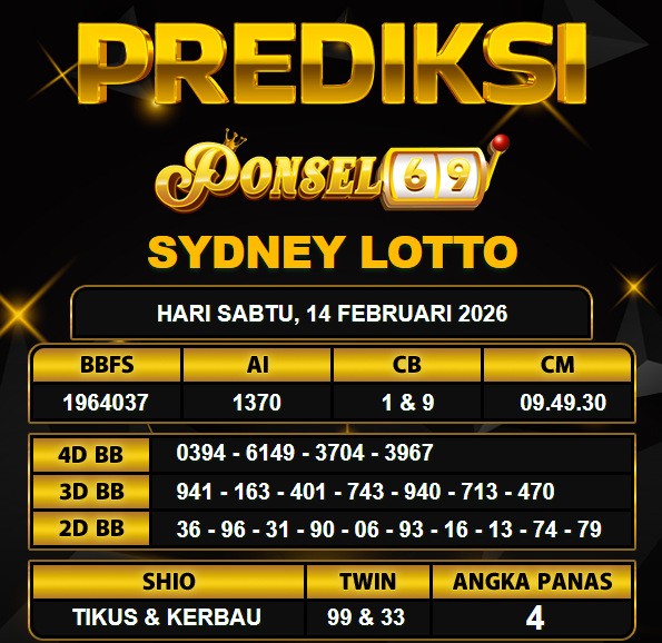 PREDIKSI TOGEL PONSEL69