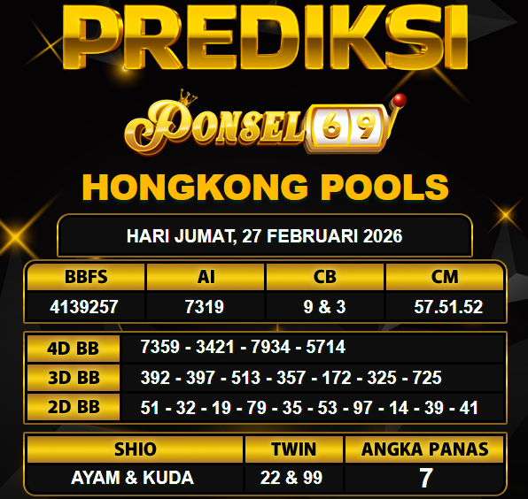 PREDIKSI TOGEL PONSEL69