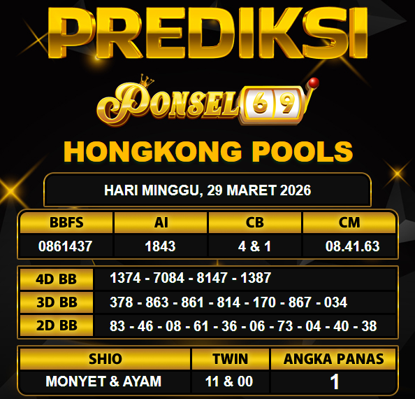 PREDIKSI TOGEL PONSEL69